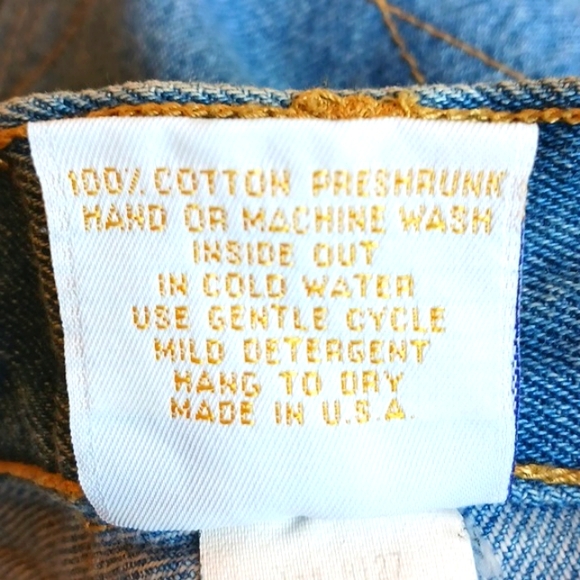 Ladies Vintage jeans,brand- Monique..u.s.a.,size 3/4..crystal embellishments - Picture 5 of 14